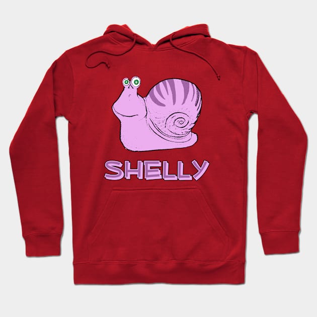 Shelly the snail Hoodie by old_school_designs